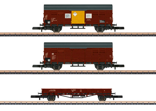 Güterwagen-Set, DR, Spur Z, Märklin 82268